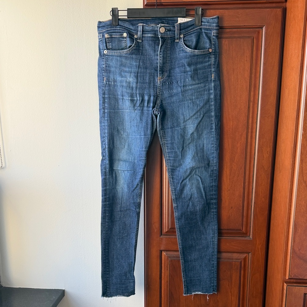 Rag & Bone Dark Blue Skinny Jeans